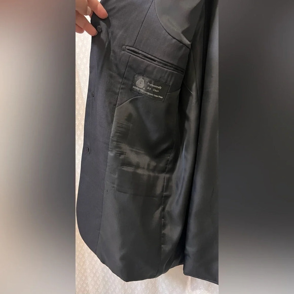 Milano Moda 100% Wool Men's Suit Jacket 42L - Picture 7 of 10